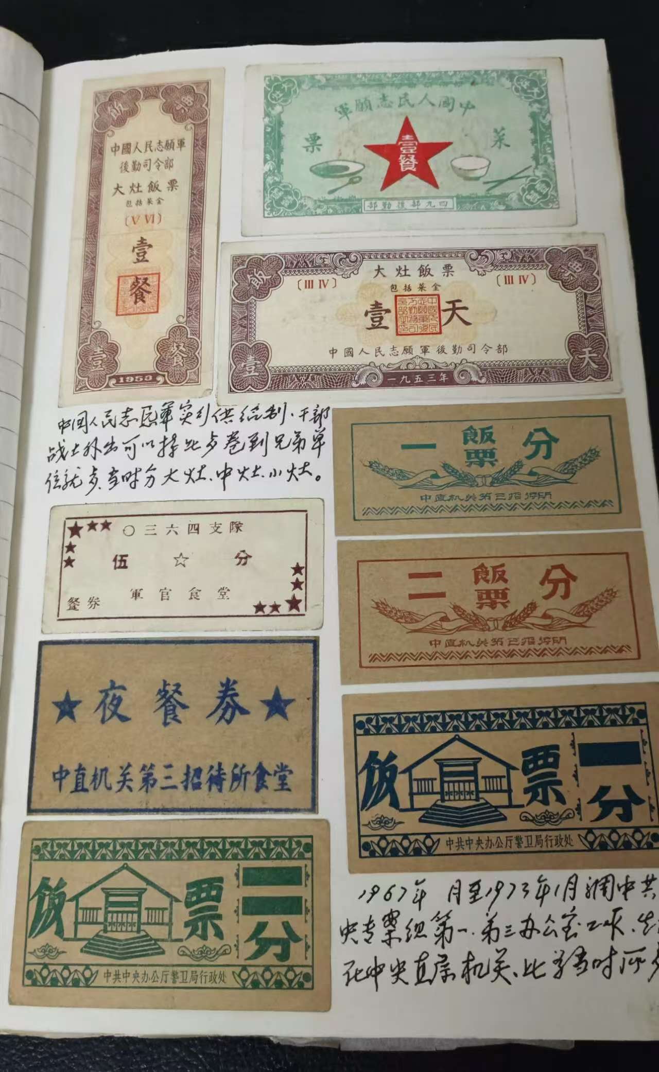 中央机关饭票